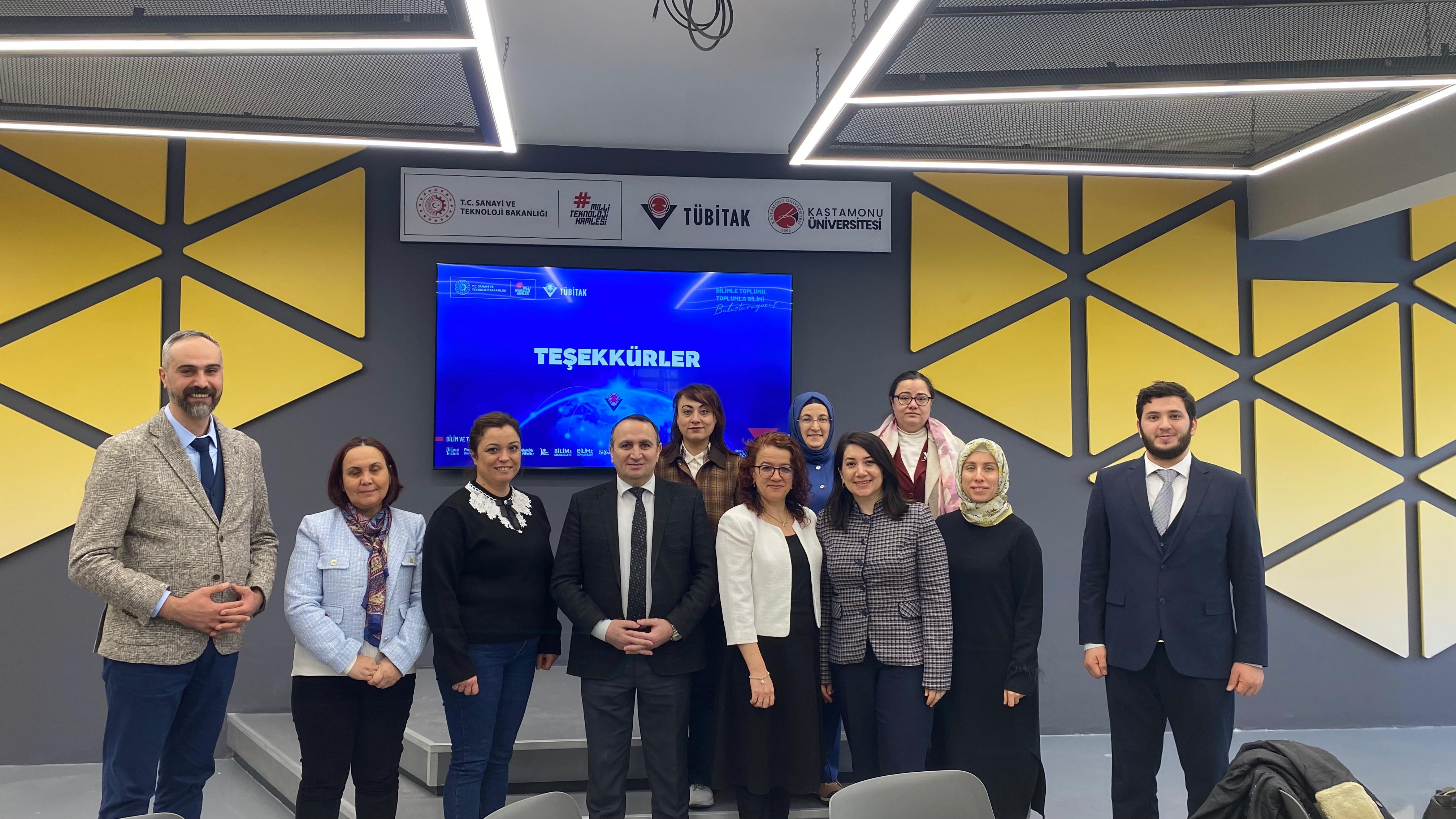 Sağlık Bilimleri Fakültesi Milli Teknoloji Atölyesi Tanıtım Çalışmalarına Katıldı